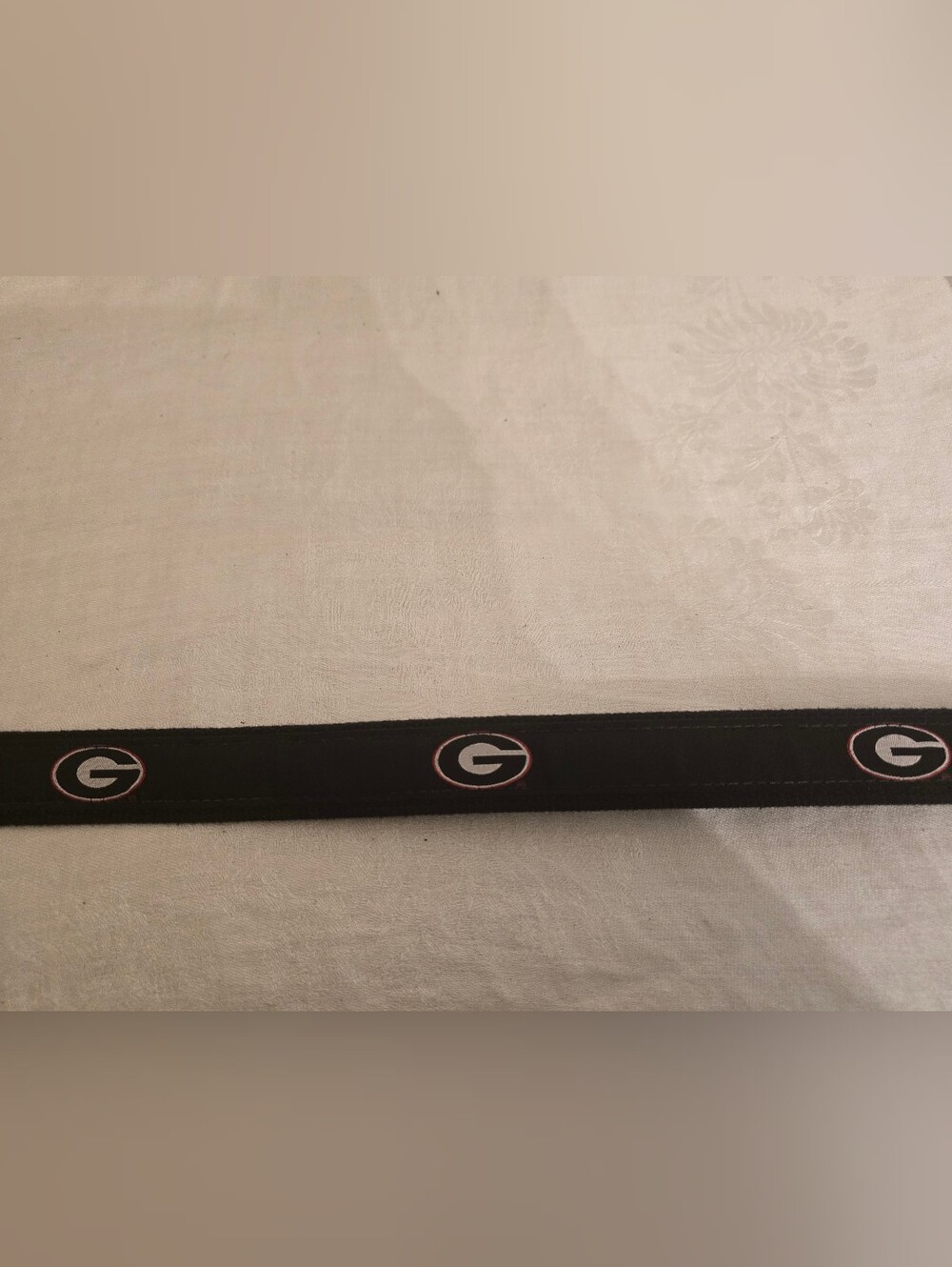 Zep-Pro Black Ribbon University Of Georgia Belt Size 38- New Without Tags - Picture 3 of 4